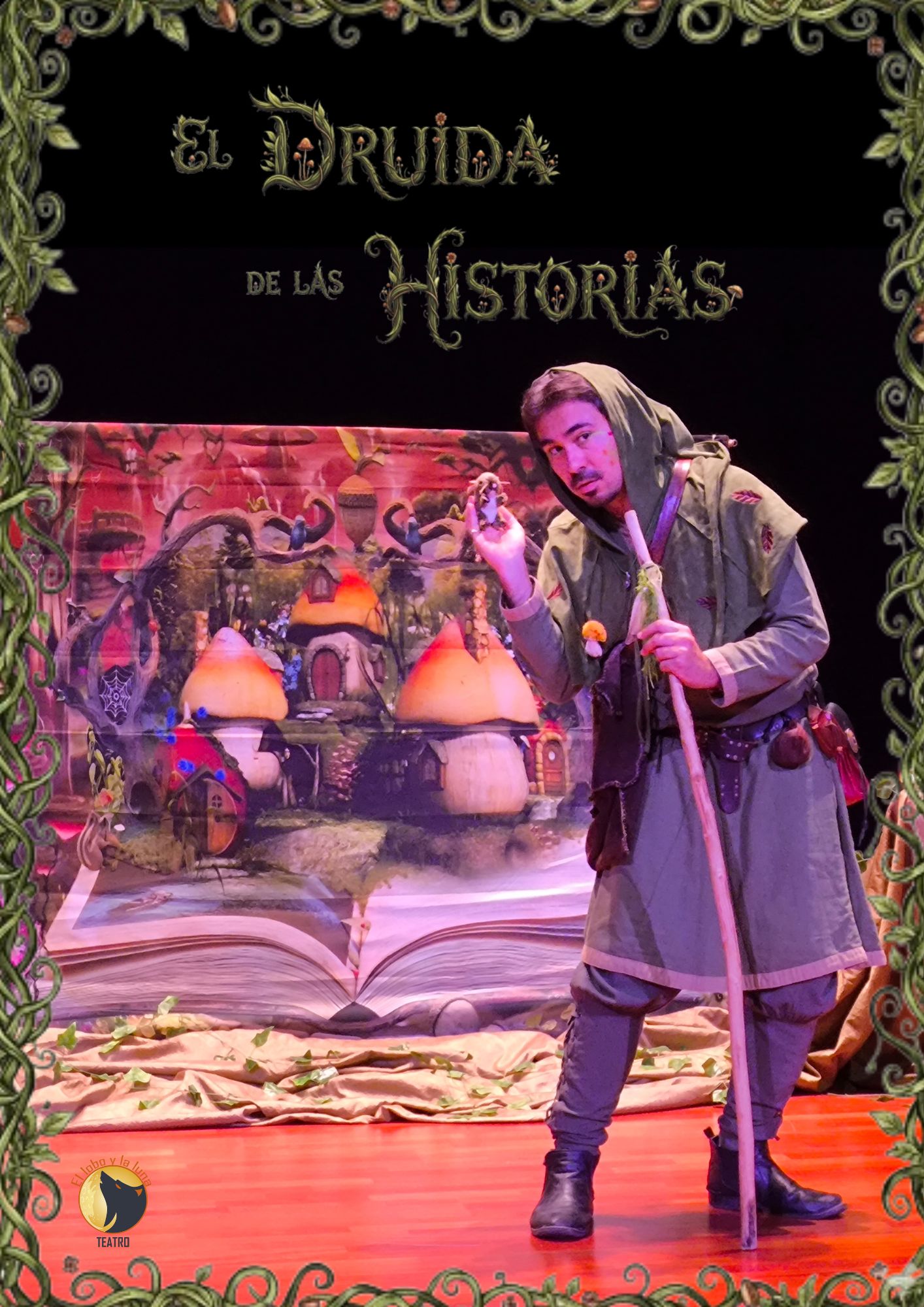 Cartel El Druida de las Historias