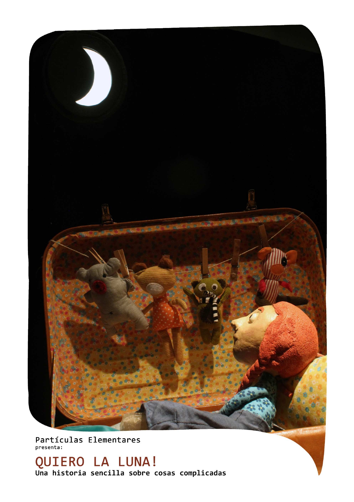 Cartel Quiero la Luna