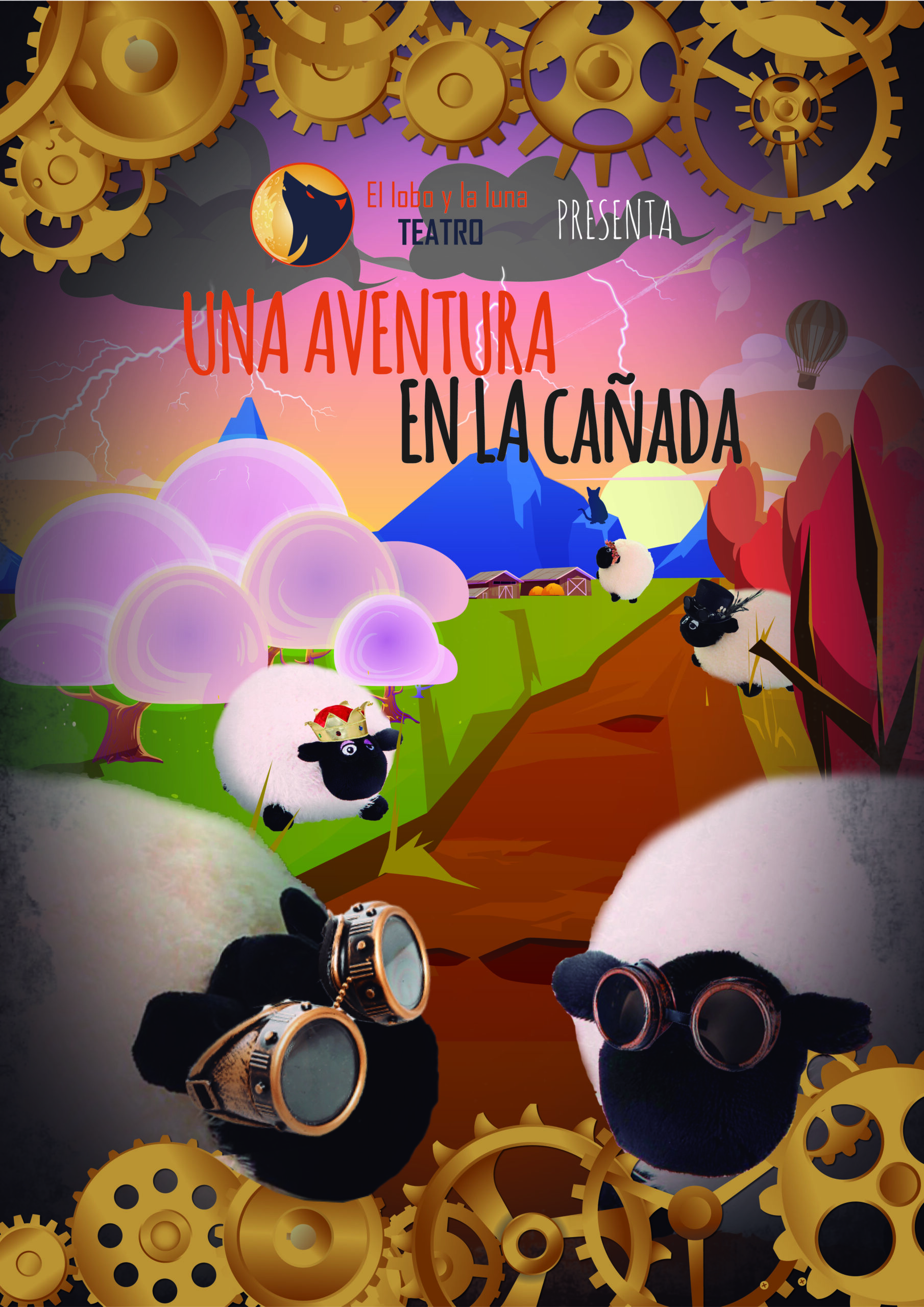 Cartel Una aventura en la cañada jpg